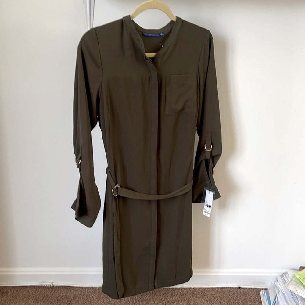 Women’s APT.9 olive green dress, size medium. Brand new with tags!